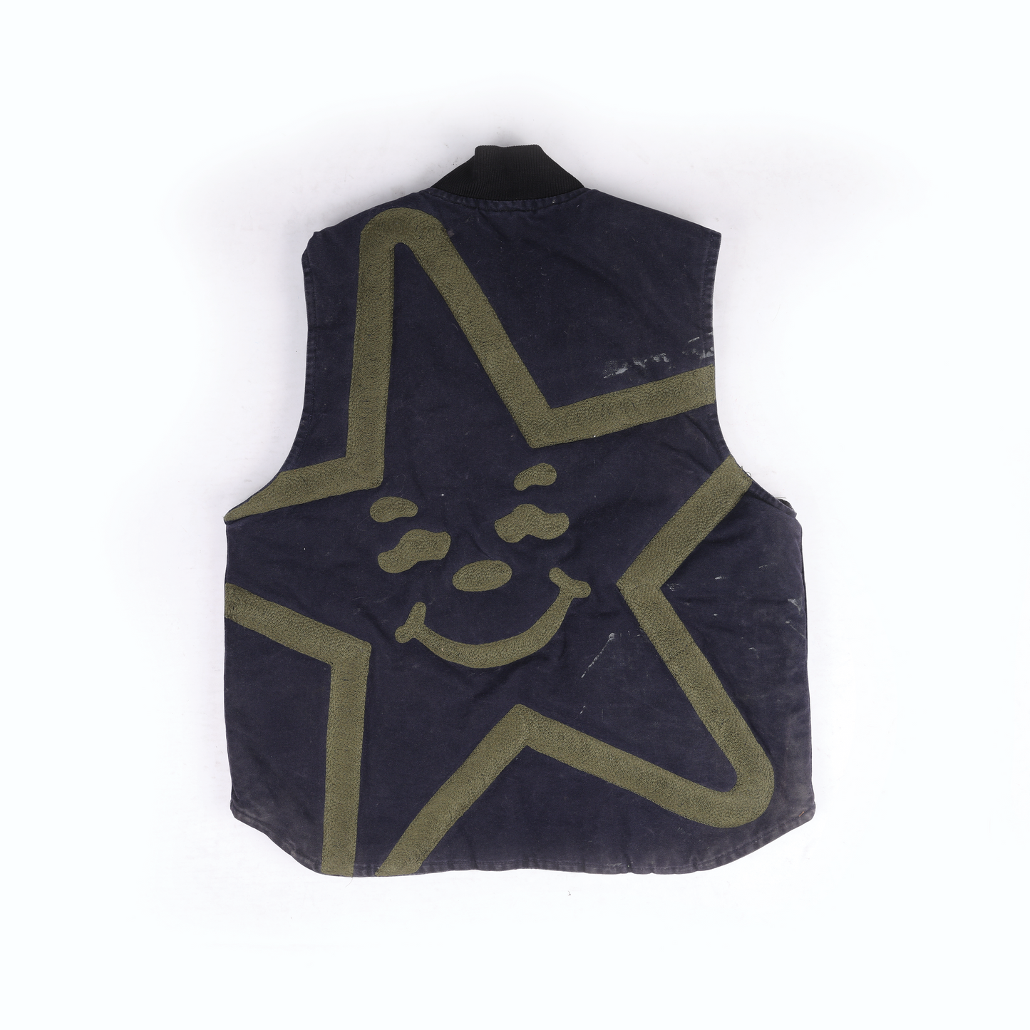 CHAINSTITCHED STAR CARHARTT VEST #7