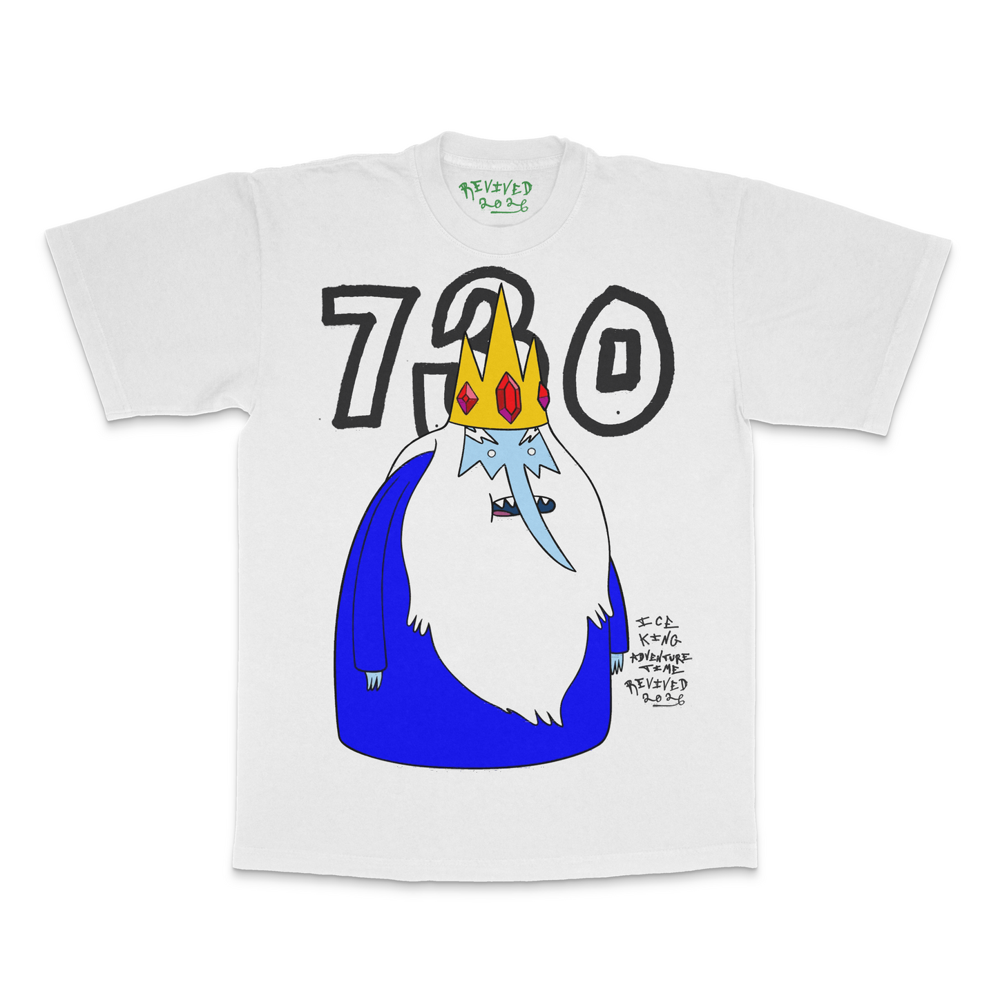 ADVENTURE TIME FRESH BLANK SHIRT