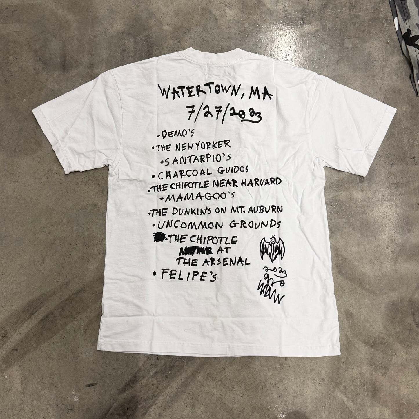 WARREN LOTAS X ASSPIZZA TOUR SHIRT