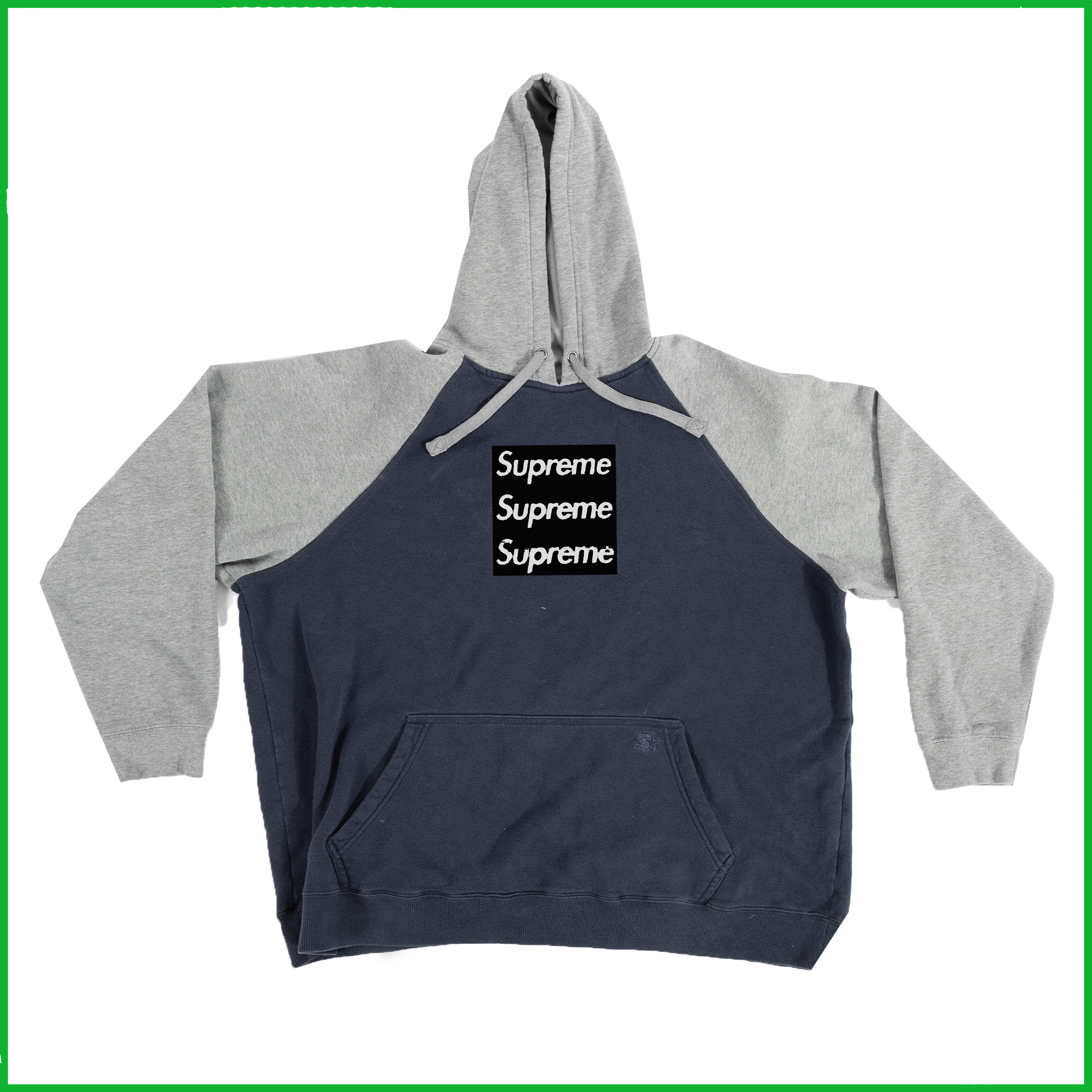 TRIPLE BOXLOGO REVIVED HOODIE