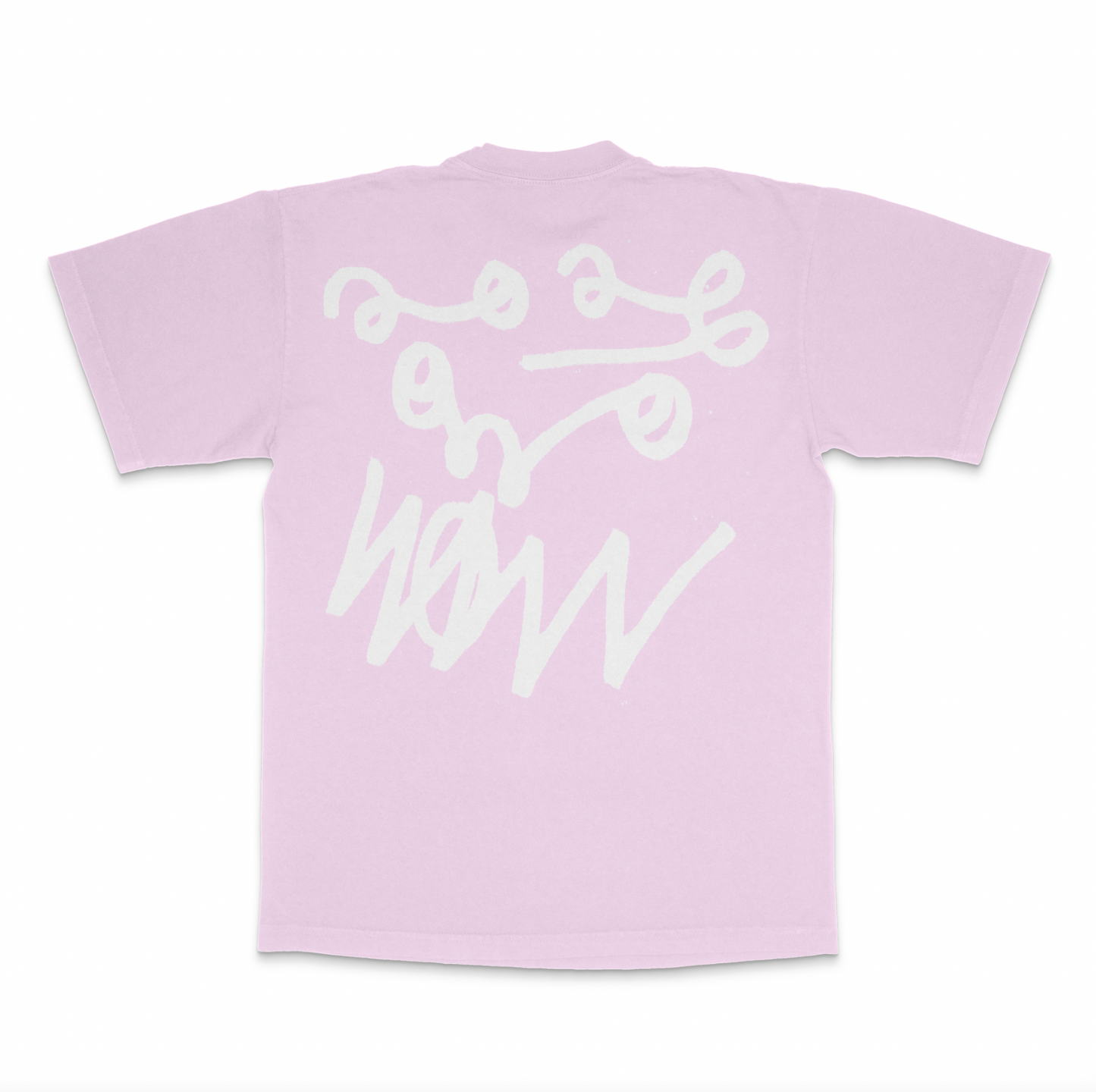 LIGHT PINK TRIPLE BOXLOGO SHORT SLEEVE