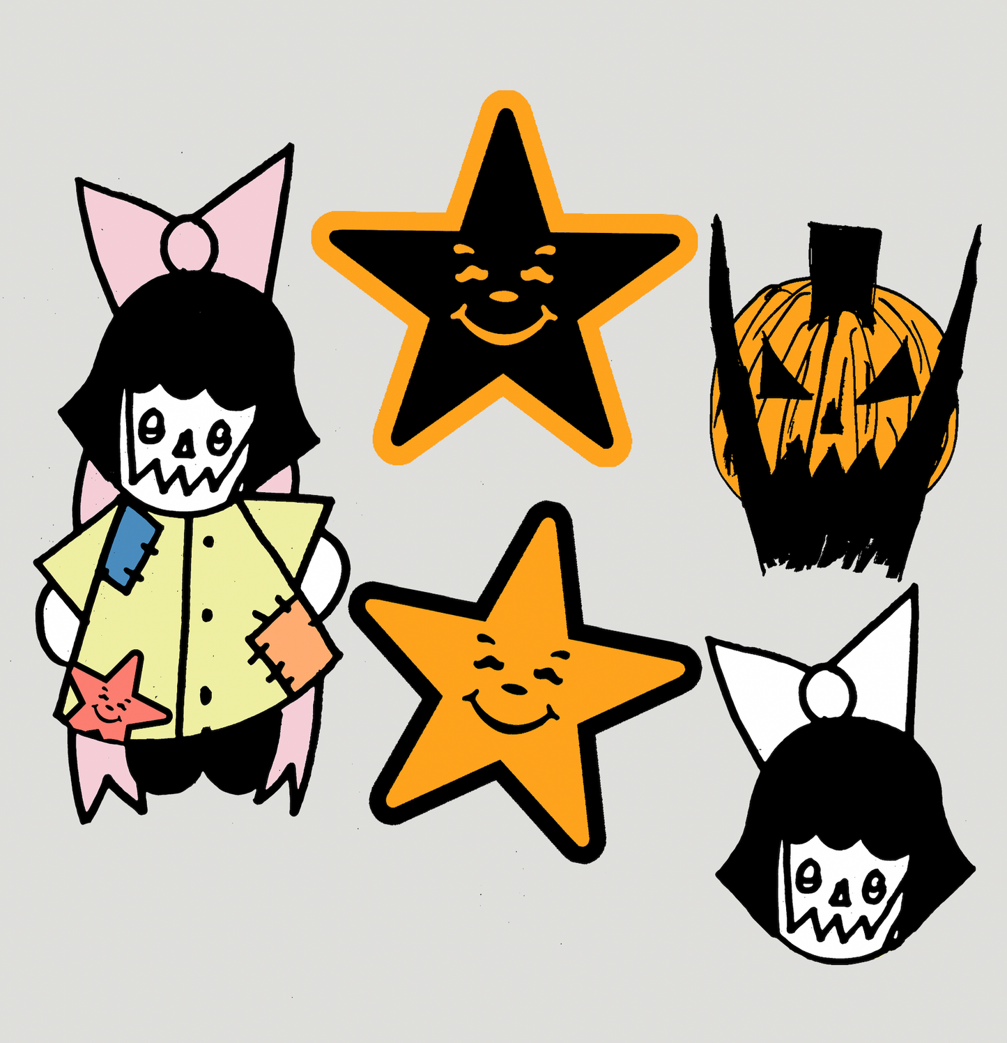 HALLOWEEN UMA STICKER PACK
