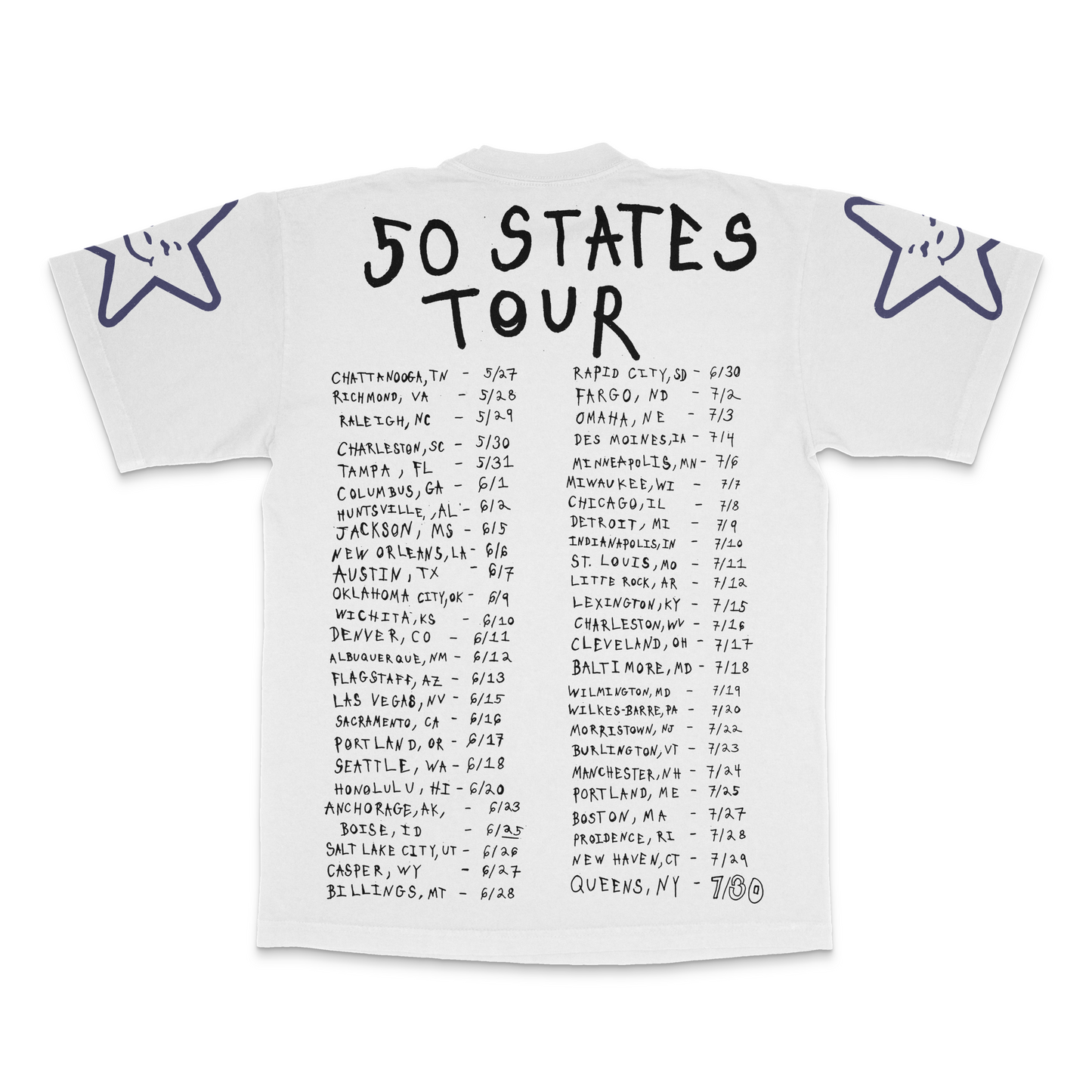 50 STATES TOUR FLAG SHIRT