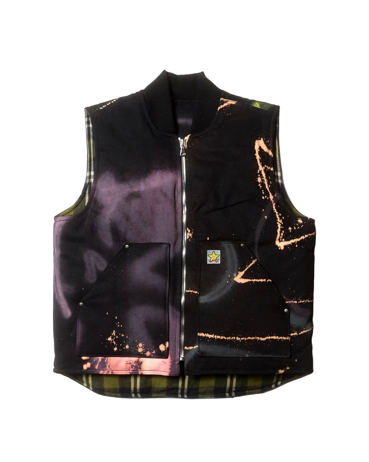 BLACK THERAPY REVERSIBLE WORK VEST