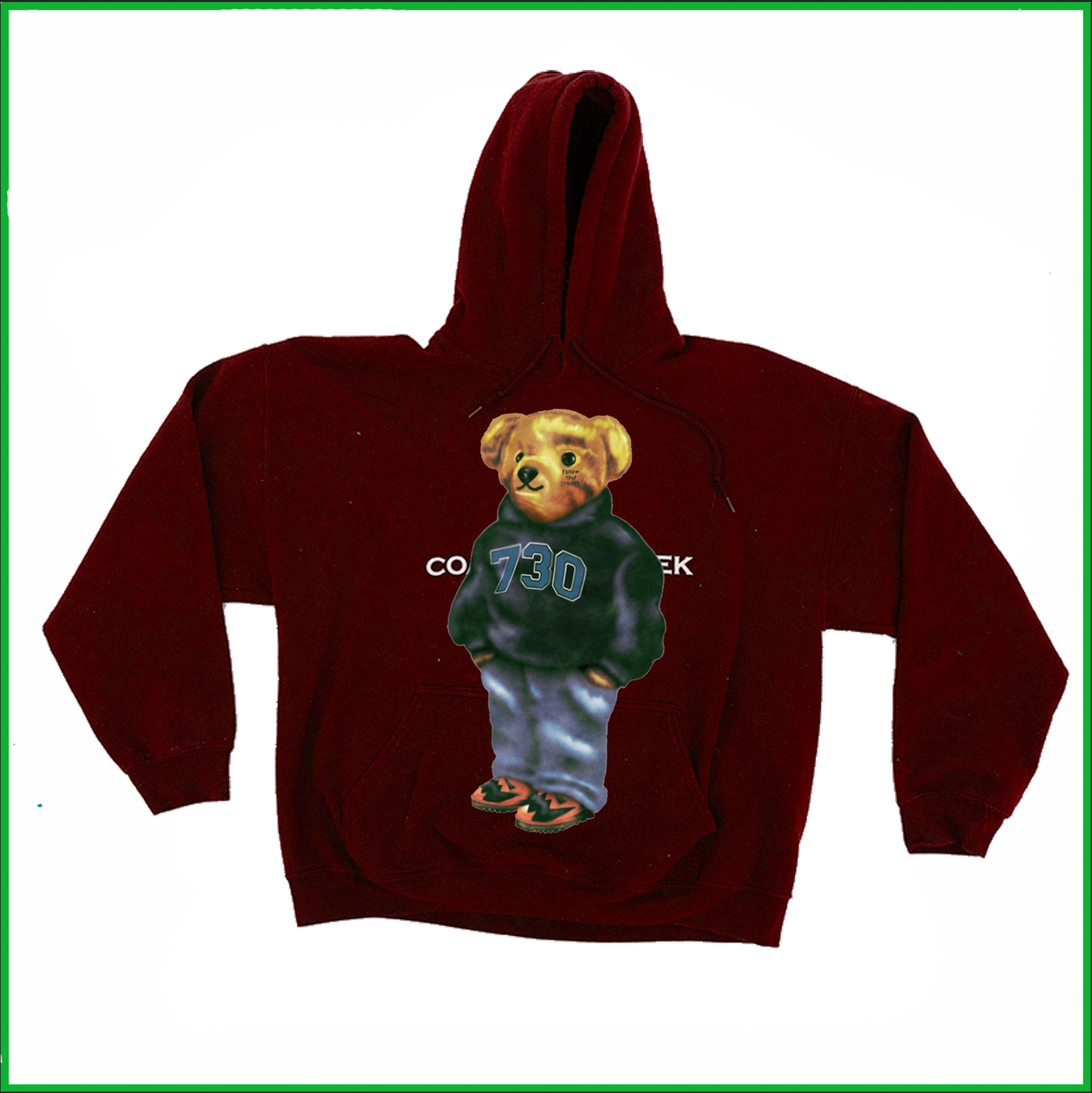 730 BEAR REVIVED HOODIE