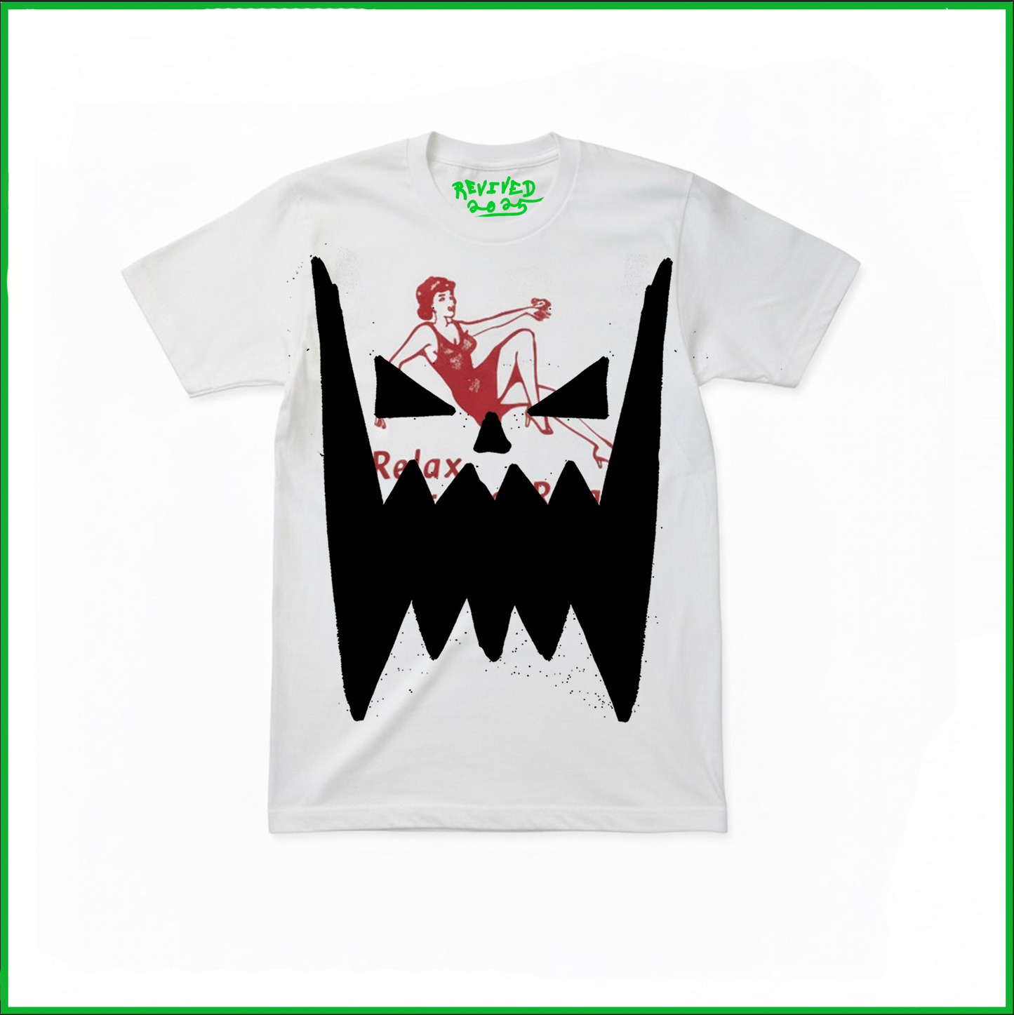 PUMPKIN FACE REVIVED SHIRT