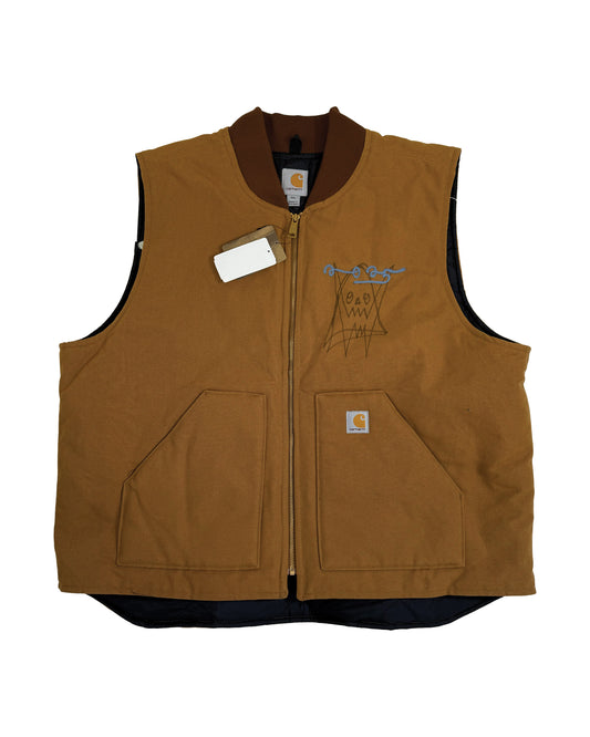 CHAINSTITCHED CARHARTT VEST
