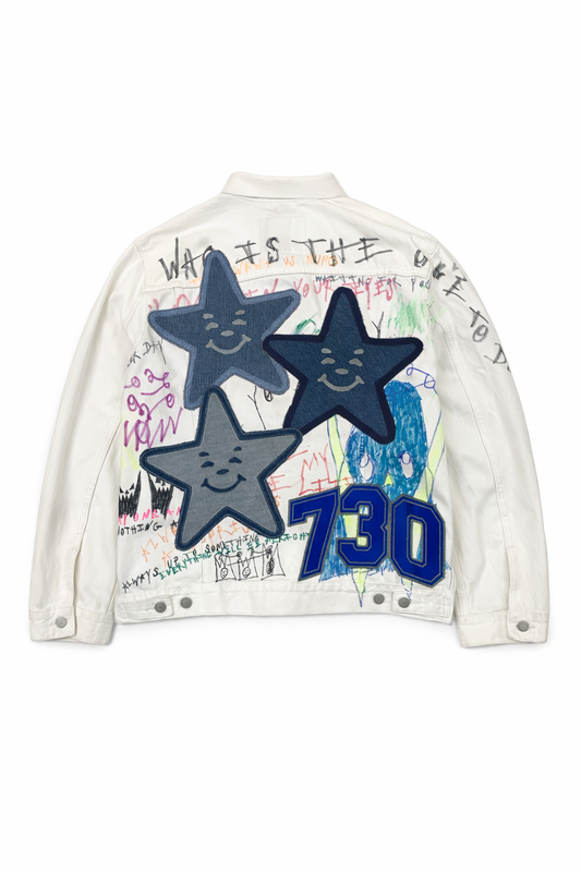 STAR PATCHWORK LEVIS JACKET