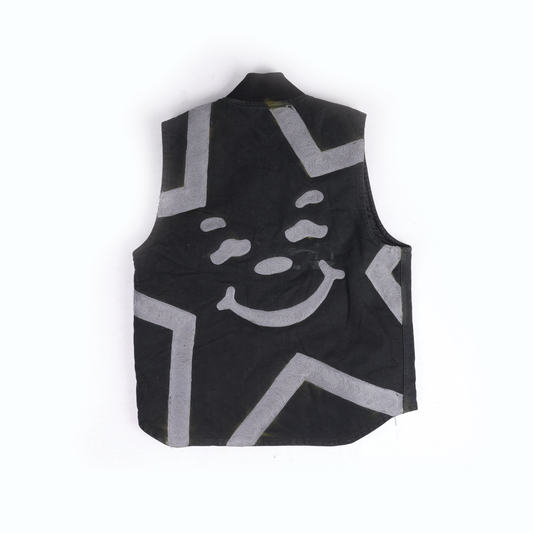 CHAINSTITCHED STAR CARHARTT VEST #5