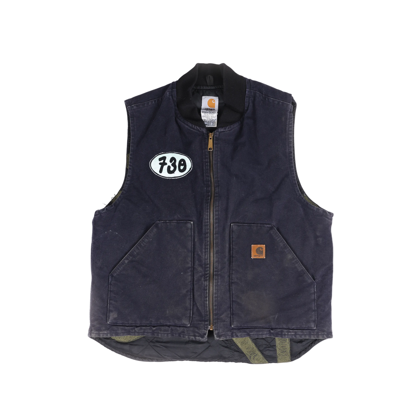 CHAINSTITCHED STAR CARHARTT VEST #7