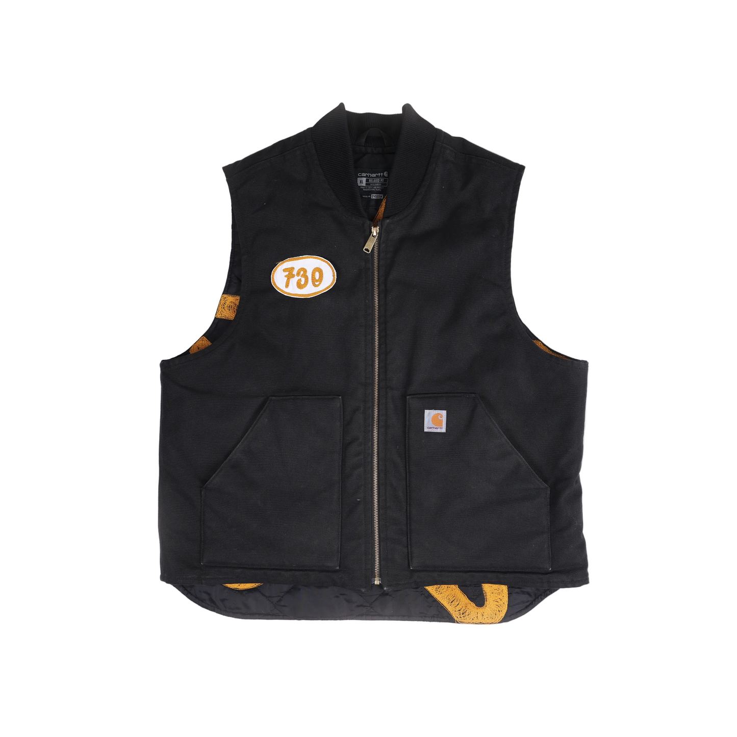 CHAINSTITCHED STAR CARHARTT VEST #8
