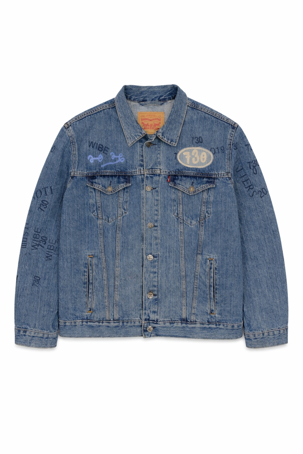 STAR PATCHWORK LEVIS JACKET