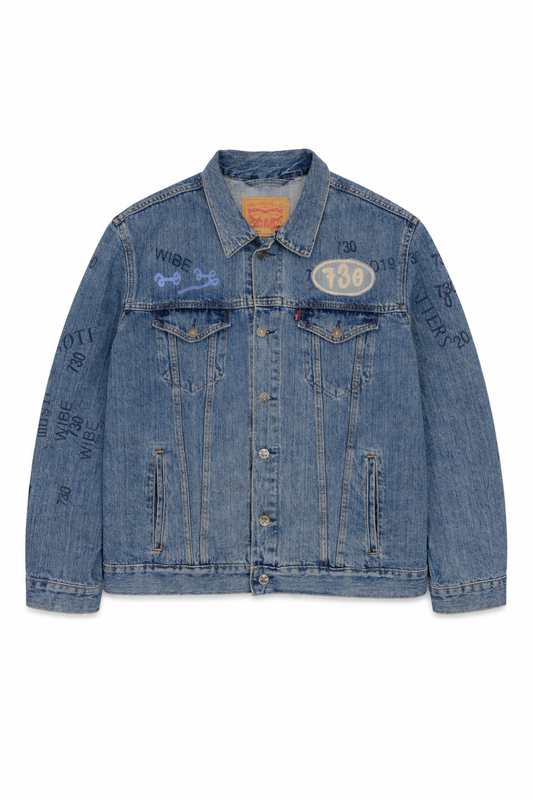 STAR PATCHWORK LEVIS JACKET