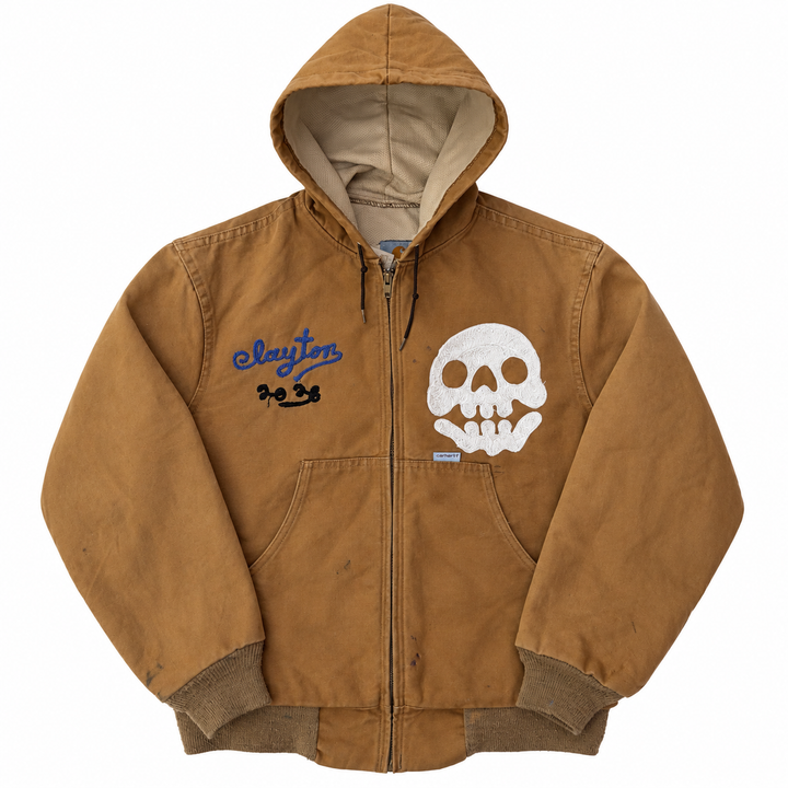 CHAINSTITCHED CARHARTT JACKET #5 (SMALL)