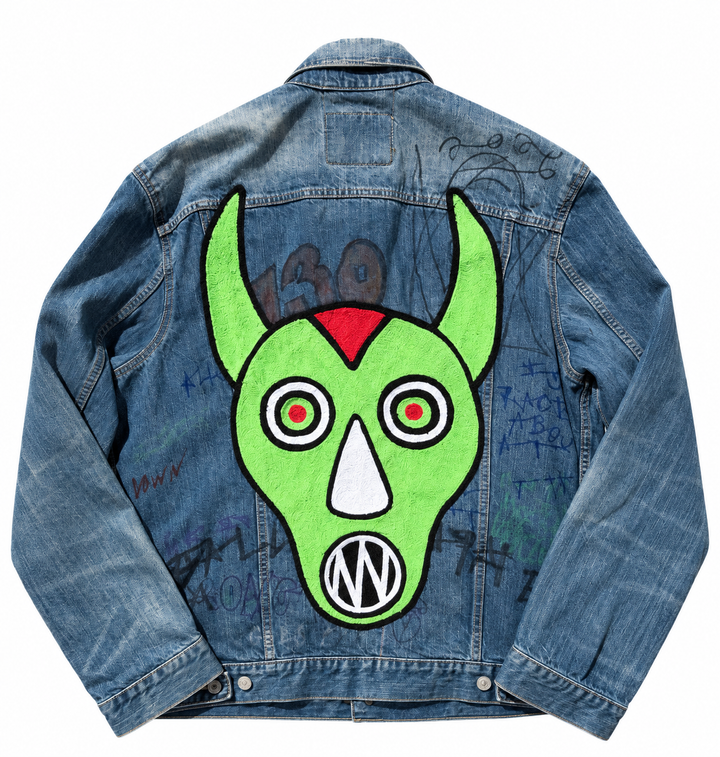 CHAINSTITCHED LEVI'S JACKET #2 (XL)
