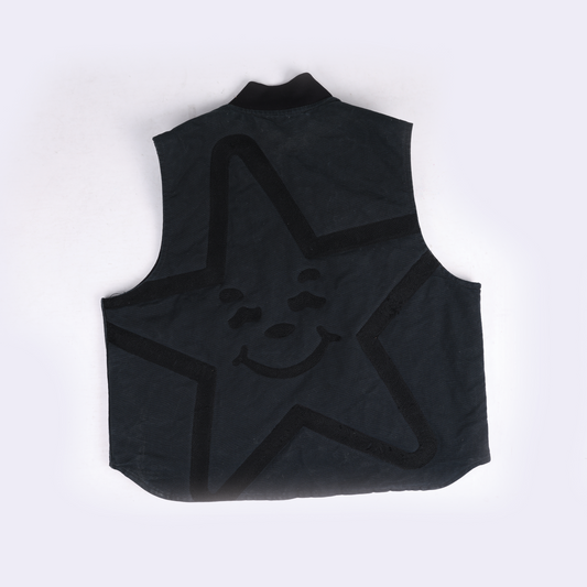 CHAINSTITCHED STAR CARHARTT VEST #2