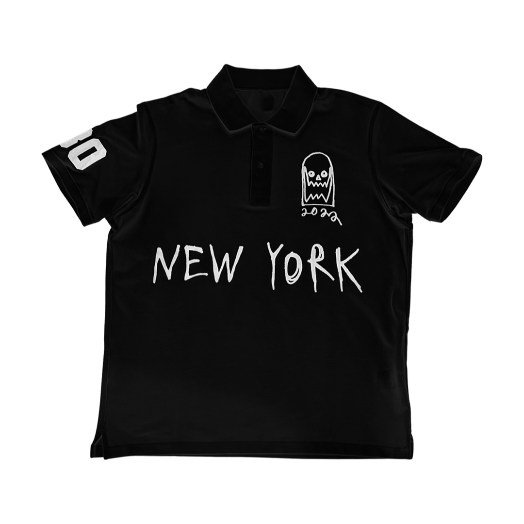 NEW YORK PUFF PRINT POLO