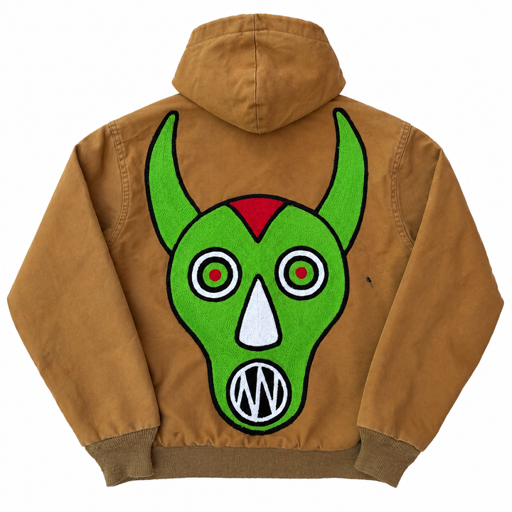 CHAINSTITCHED CARHARTT JACKET #5 (SMALL)