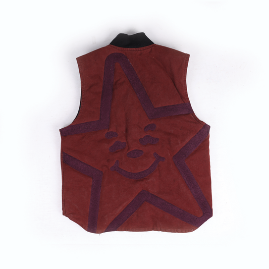 CHAINSTITCHED STAR CARHARTT VEST #3
