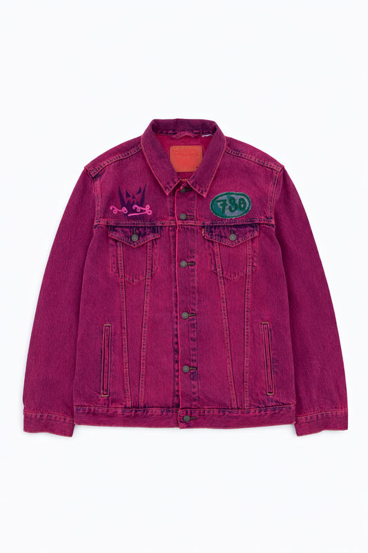 STAR PATCHWORK LEVIS JACKET