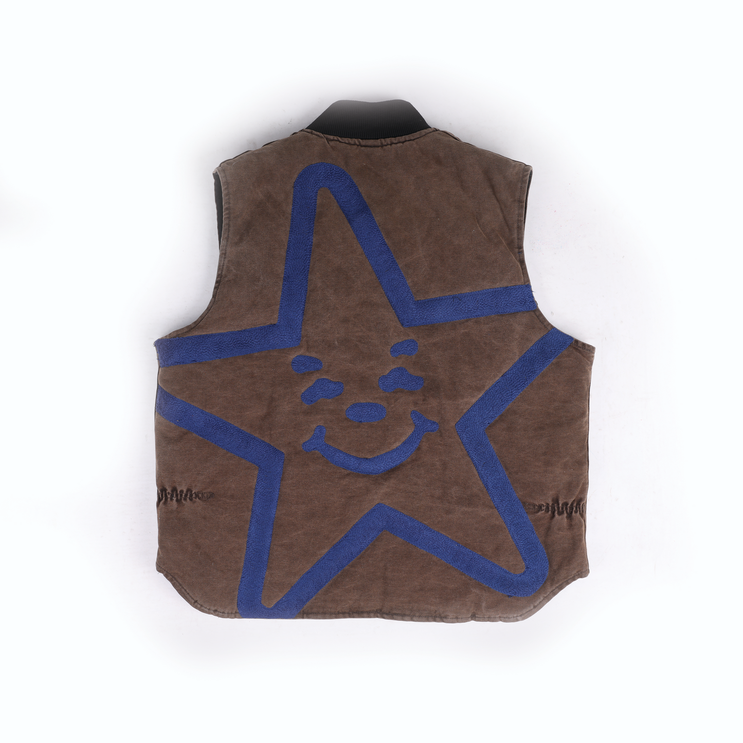 CHAINSTITCHED STAR CARHARTT VEST #4