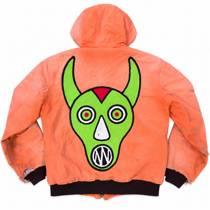 CHAINSTITCHED CARHARTT JACKET #2 (MEDIUM)