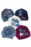 STAR PATCHWORK LEVIS JACKET