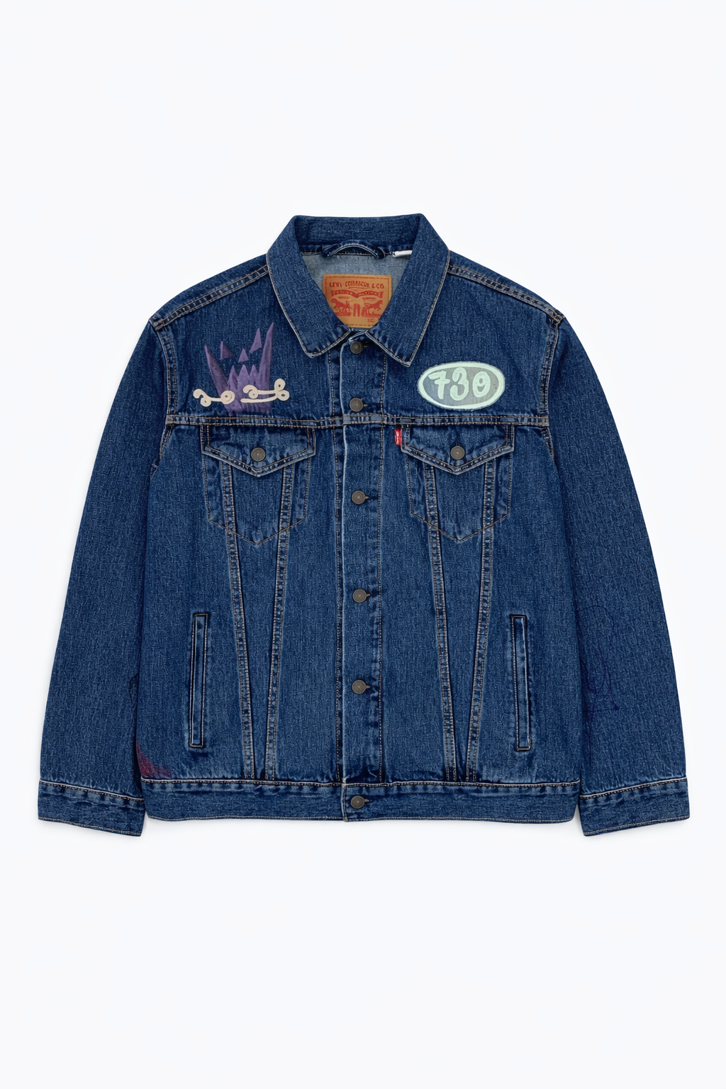 STAR PATCHWORK LEVIS JACKET