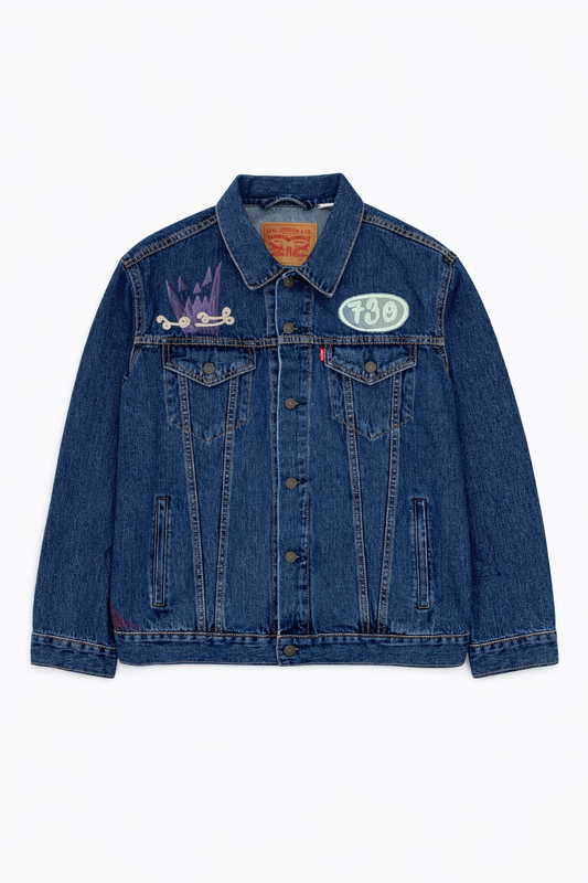 STAR PATCHWORK LEVIS JACKET