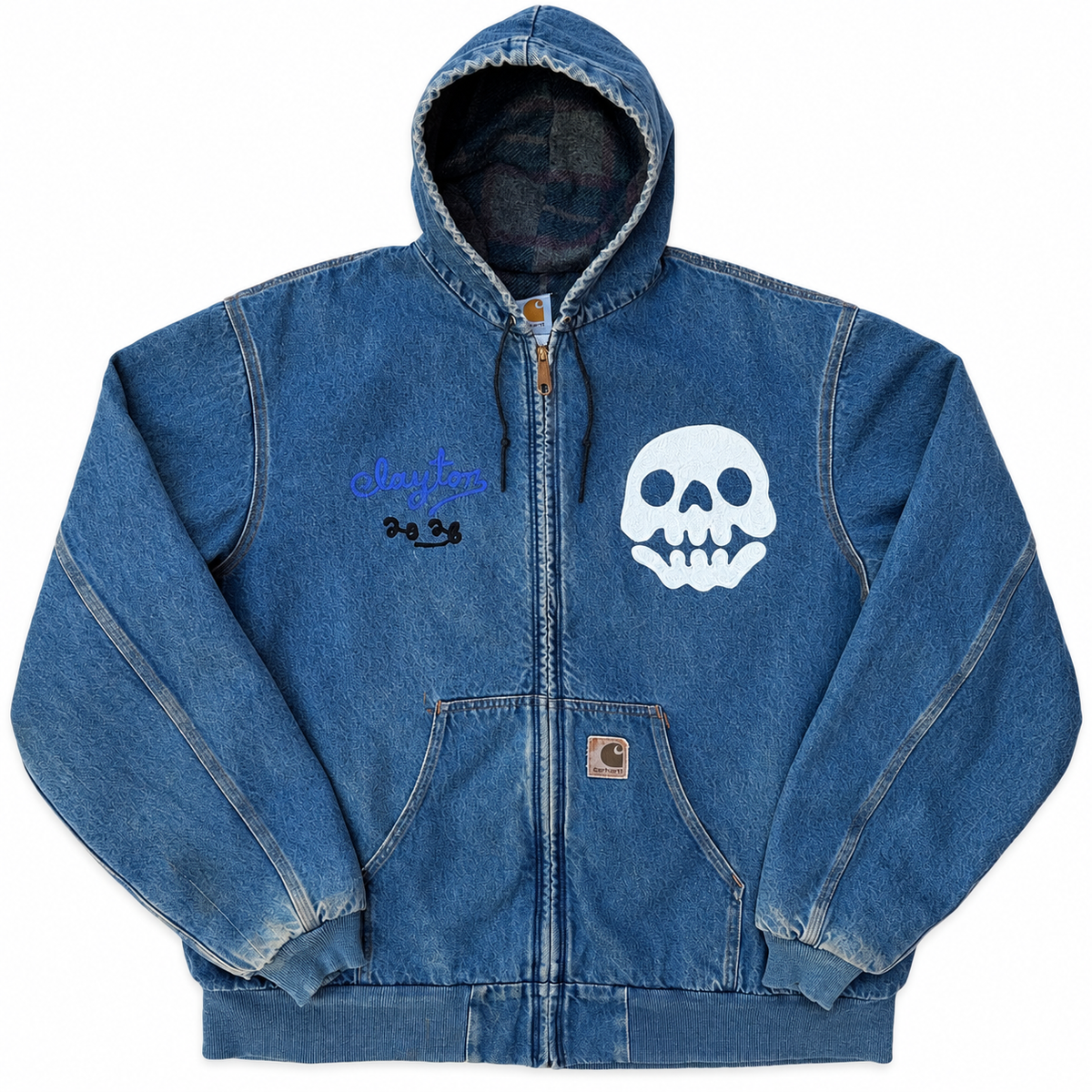 CHAINSTITCHED CARHARTT JACKET #3 (2XL)