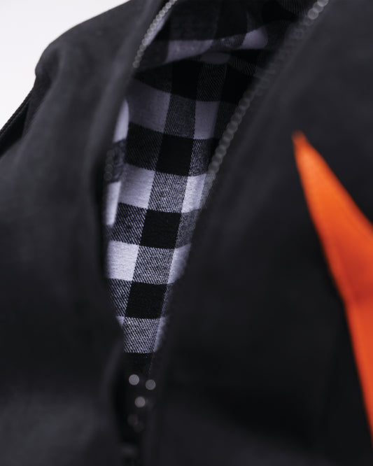 HALLOWEEN LEATHER DENIM BACKPACK