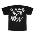 NY TRIPLE BOXLOGO SHORT SLEEVE BLACK