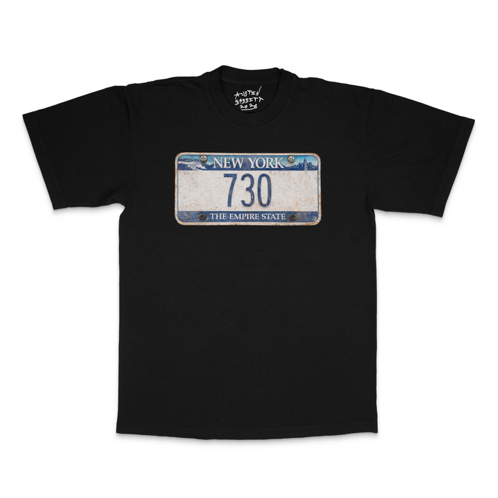 LICENSE PLATE SHIRT