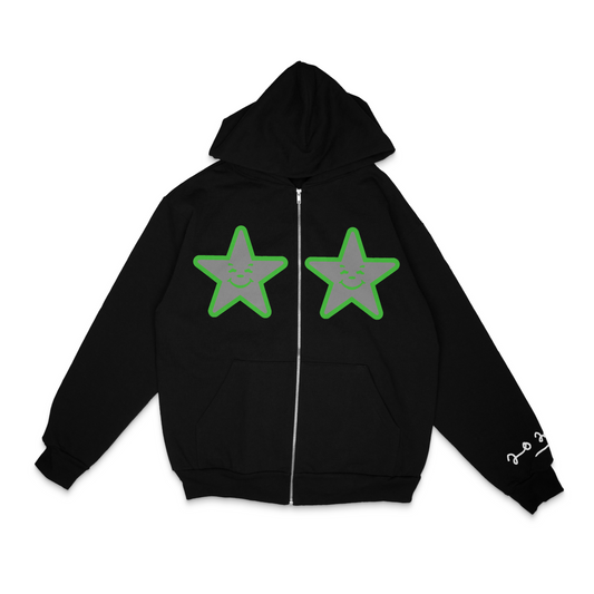 STAR PUFF ZIP UP