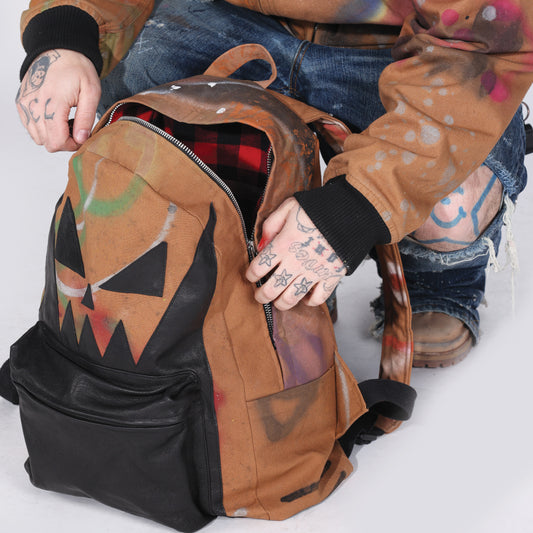 CARHARTT THERAPY LEATHER FACE BACKPACK