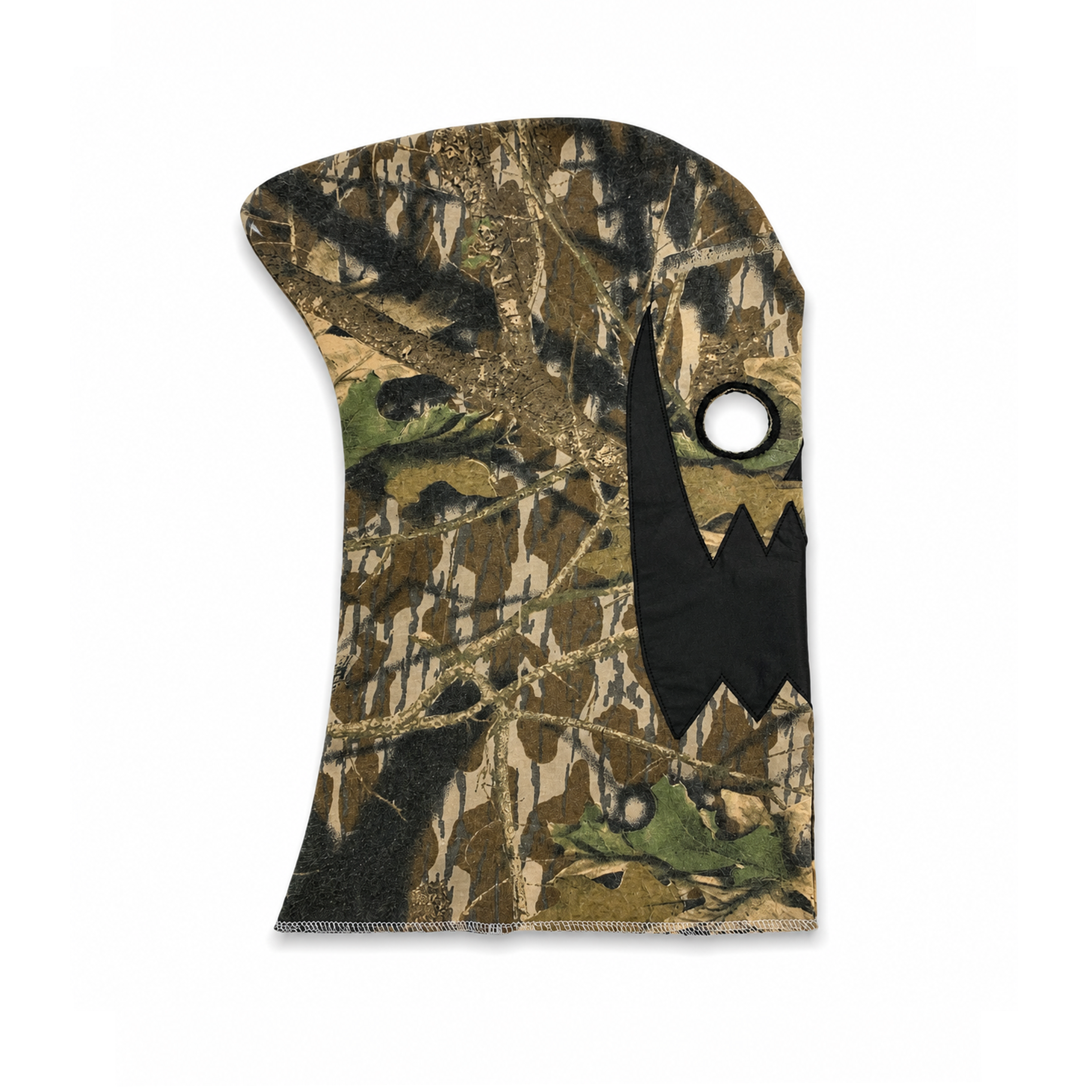 CAMO LEATHER FACE MASK