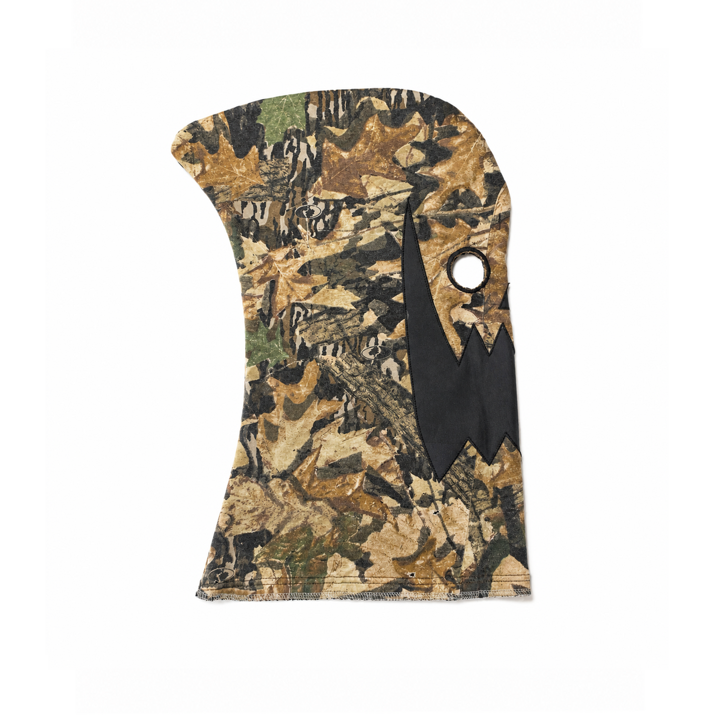 CAMO LEATHER FACE MASK