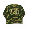 Camouflage 730 Applique Long Sleeve Shirt