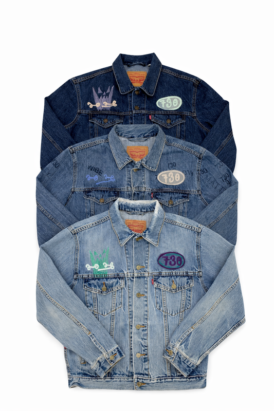 STAR PATCHWORK LEVIS JACKET