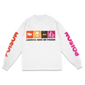 AMERICA RUNS LONGSLEEVE SHIRT