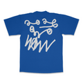 NY TRIPLE BOXLOGO SHORT SLEEVE BLUE