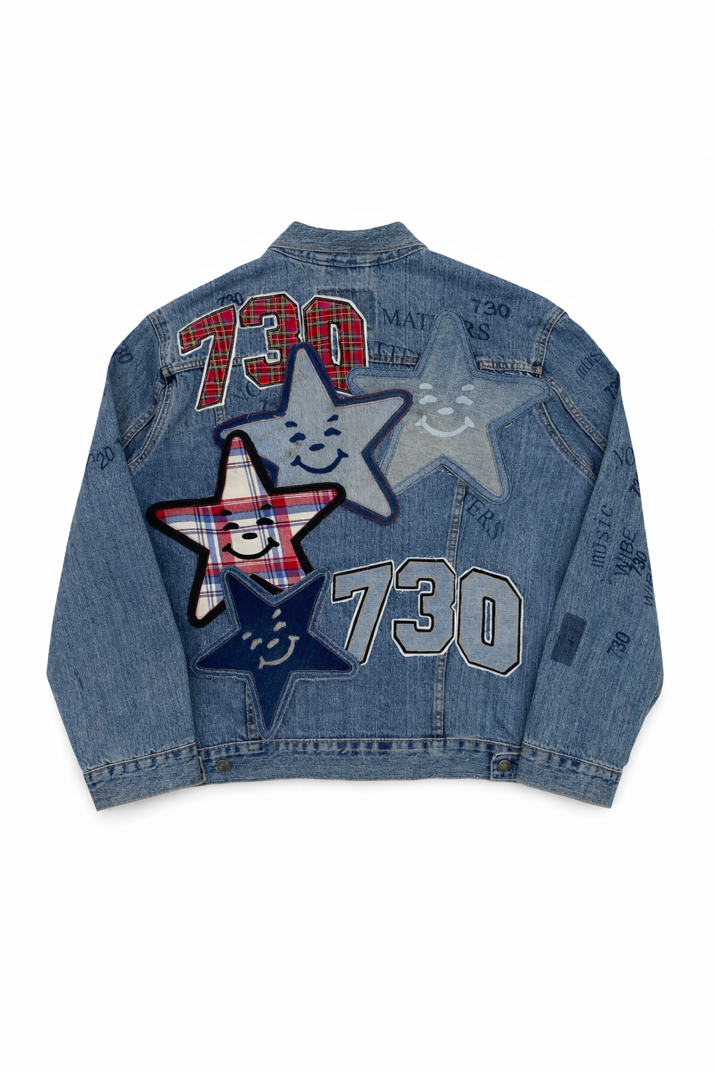 STAR PATCHWORK LEVIS JACKET