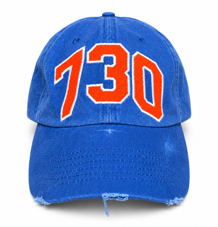 730 STITCH HAT BLUE