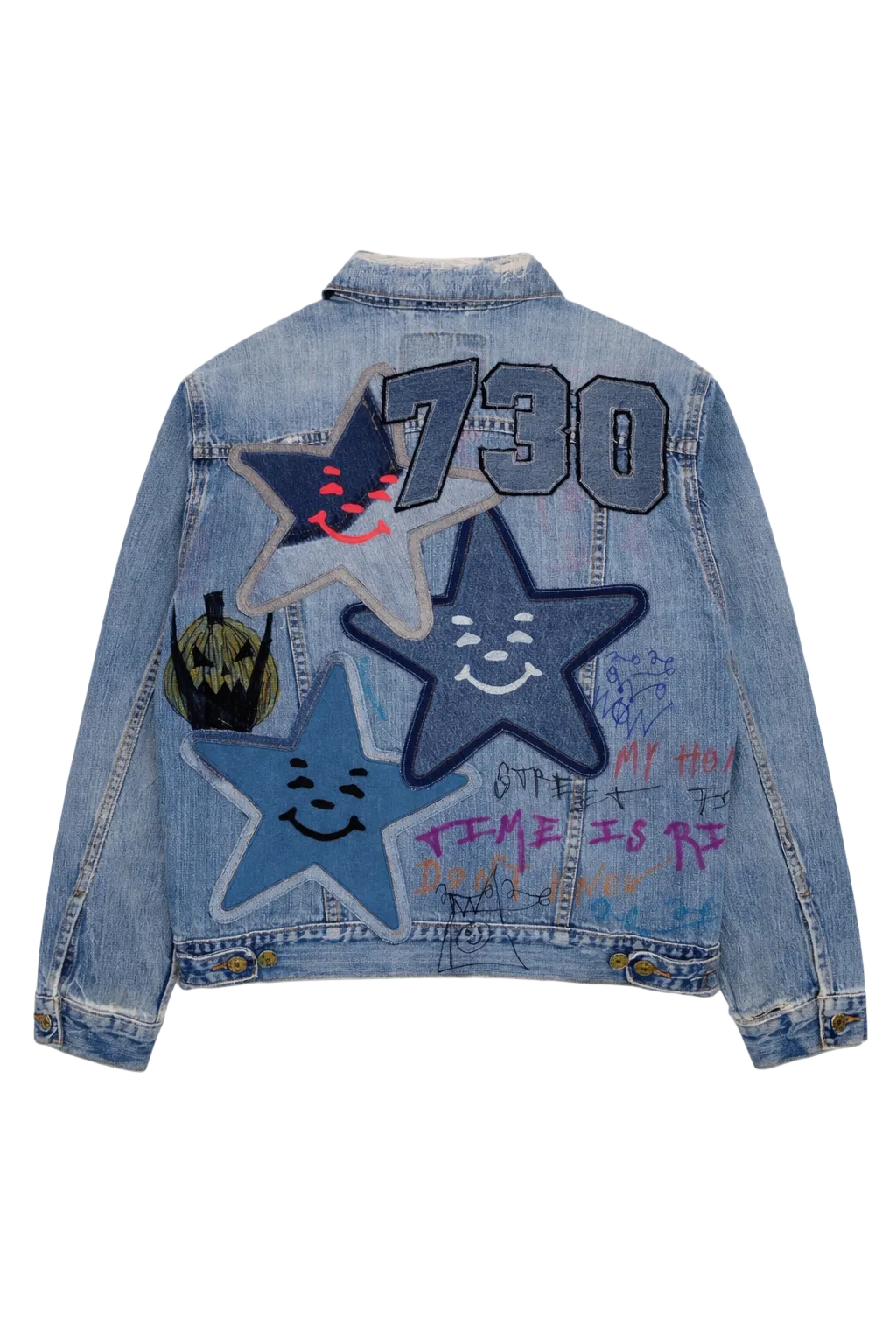 STAR PATCHWORK LEVIS JACKET