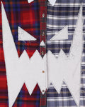PATCHWORK FLANNEL SHIRT