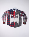 PATCHWORK FLANNEL SHIRT