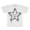 STAR SPRAYPAINT STENCIL PRINT SHIRT