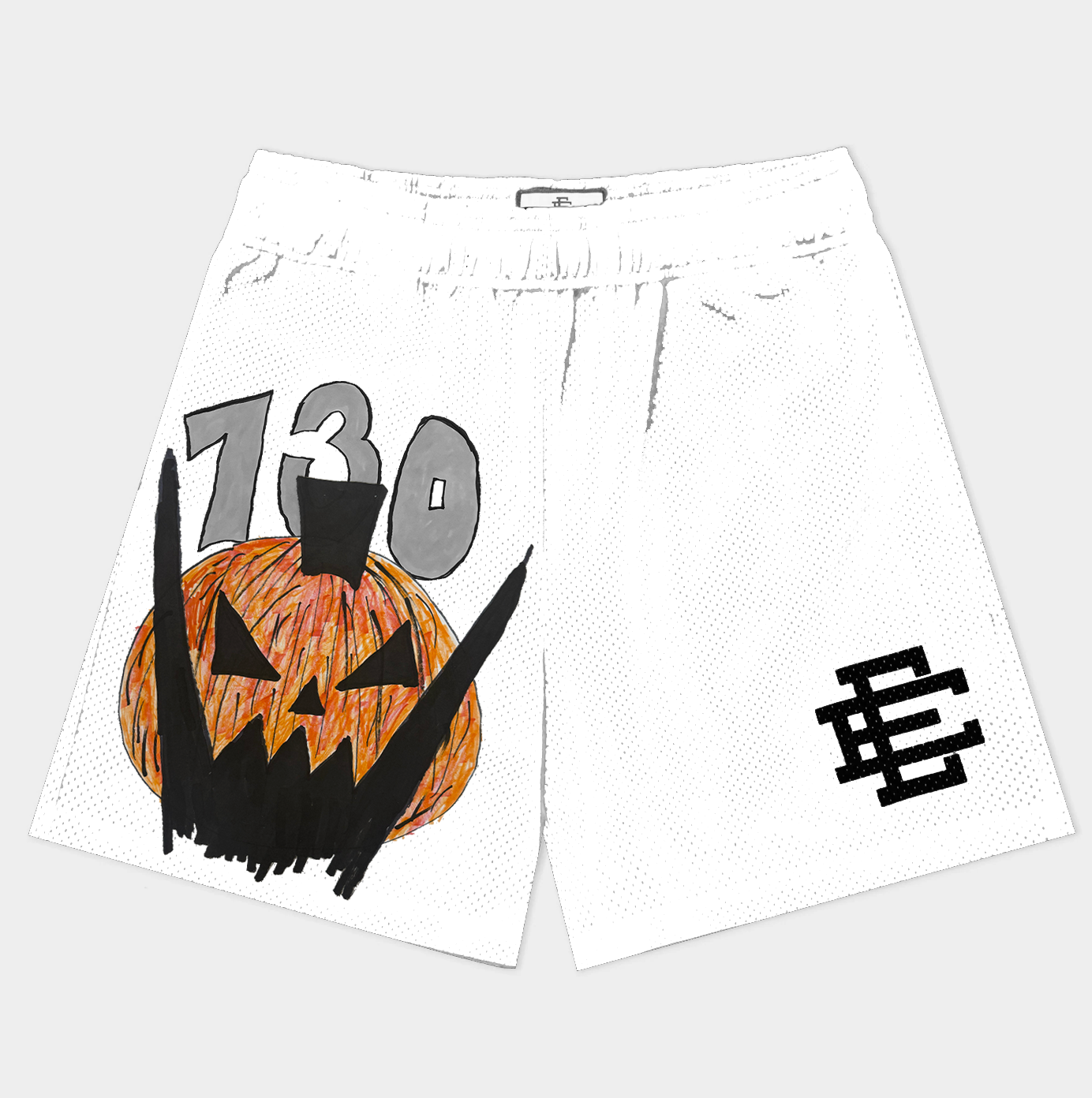 ERIC EMANUEL HALLOWEEN MESH SHORTS