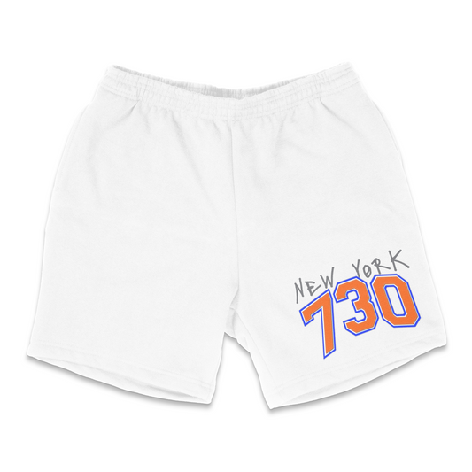 NEW YORK KNICKS STITCH PRINT SHORT