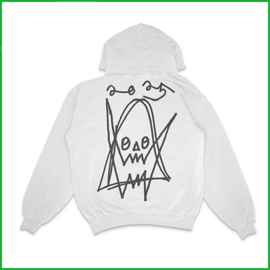 TRIPLE BOXLOGO FRESH BLANK HOODIE